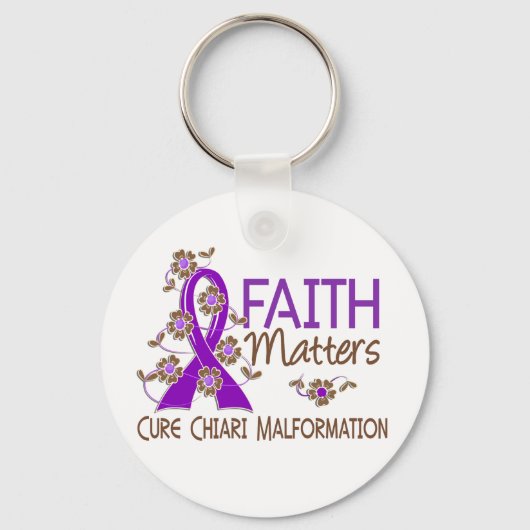 Faith Matters 3 Chiari Malformatie Sleutelhanger (Voorkant)