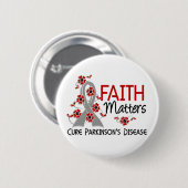 Faith Matters 3 Parkinson's disease Ronde Button 5,7 Cm (Voorkant /achterkant)