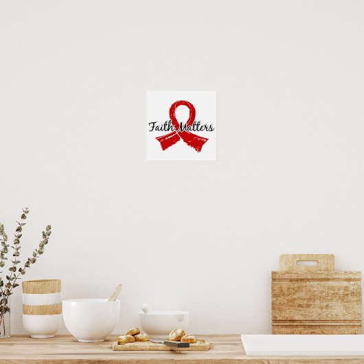 Faith Matters 5 AIDS Poster (Keuken)