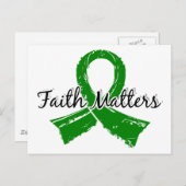 Faith Matters 5 Kanker aan de galwegen Briefkaart (Voorkant / Achterkant)