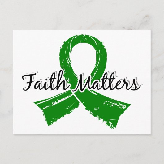Faith Matters 5 Kanker aan de galwegen Briefkaart (Voorkant)