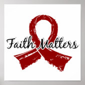 Faith Matters 5 Multiple Myeloma Poster (Voorkant)