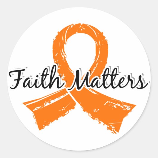 Faith Matters 5 Multiple Sclerosis Ronde Sticker (Voorkant)