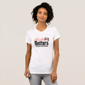 FAITH-MATTERS VOOR endometriumkanker T-shirt (Voorkant volledig)