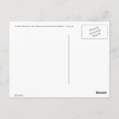 Faith means No Fear (lancering) Briefkaart (Achterkant)