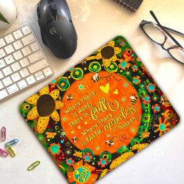 Faith Miracles Bloemen Bumblebee Irelyn Muismat