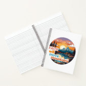 Faith Move Mountains Christelijk ontwerp Notitieboek (Binnen)