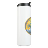 Faith Move Mountains Christelijk ontwerp Thermosbeker (Gedraaid links)