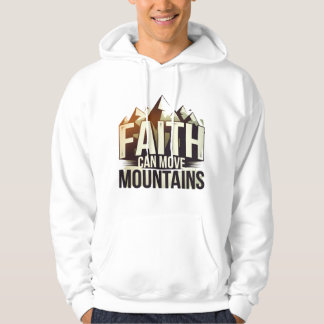 Faith Move Mountains, Christelijk T-shirt