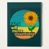 Faith Move Mountains Christian Design Planner (Achterkant)
