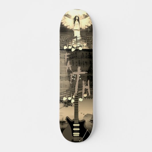 FAITH MUSIC ANGEL PERSOONLIJK SKATEBOARD (Voorkant)
