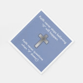 Faith Never Napkins w/Blue Cross Servet (Hoek)