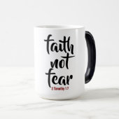 Faith NOT Angst - Morphing Mok (Voorkant rechts)
