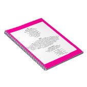 Faith Notitieboek (Rechterzijde)