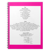 Faith Notitieboek (Voorkant)