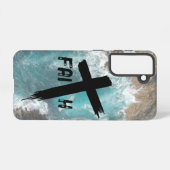 FAITH Ocean Samsung Hoesje Samsung Galaxy Hoesje (Achterkant horizontaal)