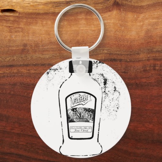 Faith of a mustard seed sleutelhanger (Voorkant)