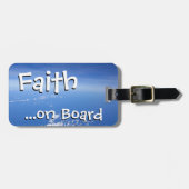 Faith on Board Bagagelabel (Voorkant horizontaal)