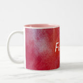 Faith Original Roze Rode Mooie Mok (Links)