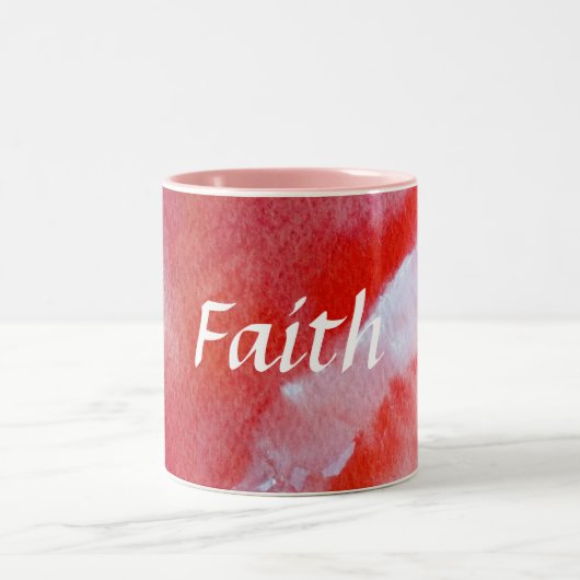 Faith Original Roze Rood Mooie Mok (Center)