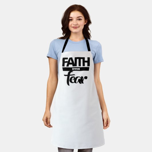 Faith Over Fea Schort (Gedragen)