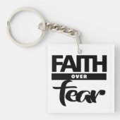 Faith Over Fea Sleutelhanger (voorkant)