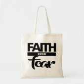 Faith Over Fea Tote Bag (Voorkant)
