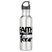 Faith Over Fea Waterfles (Voorkant)