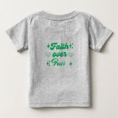 Faith Over Fear – an inspirational quote shirt (Achterkant)