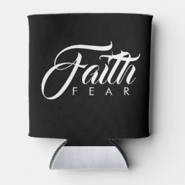 Faith Over Fear Black Blikjeskoeler