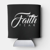 Faith Over Fear Black Blikjeskoeler (Achterkant)