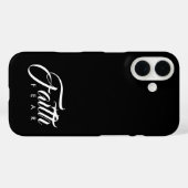 Faith Over Fear Black Case-Mate iPhone Case (Achterkant (horizontaal))