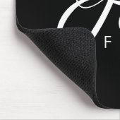 Faith Over Fear Black Muismat (Hoek)