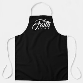 Faith Over Fear Black Schort