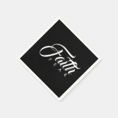 Faith Over Fear Black Servet (Hoek)