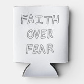 Faith over Fear Blikjeskoeler (Voorkant)