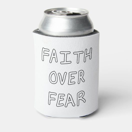 Faith over Fear Blikjeskoeler (Blikje Achterkant)