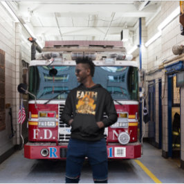 Faith Over Fear Brandweerman Christelijk Faith Hoodie