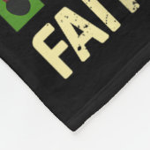 Faith Over Fear Christian Americn Flag Camouflage  Fleece Deken (Hoek)