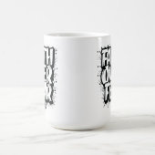 Faith Over Fear Coffee Mok Pas Inspirerend aan (Midden)