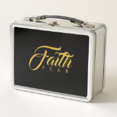 Faith Over Fear Gold en Black (Voorkant)