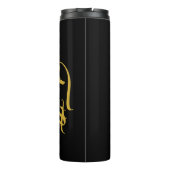 Faith Over Fear Gold en Black Thermosbeker (Achterkant)