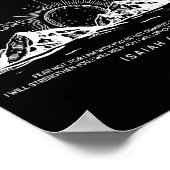 Faith Over Fear - Isaiah 41_10 Bible Verse  Poster (Hoek)