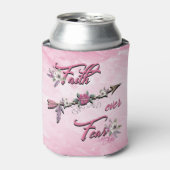 Faith Over Fear Koelbox Blikjeskoeler (Blikje Voorkant)