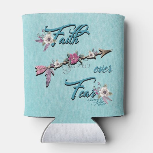 Faith Over Fear Koelbox Blikjeskoeler (Achterkant)