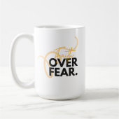 Faith over Fear Koffiemok (Links)