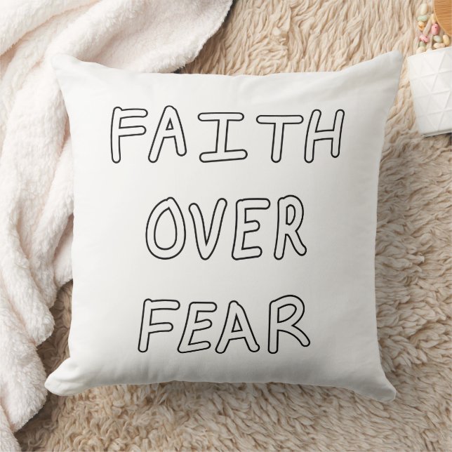 Faith over Fear Kussen (Deken)