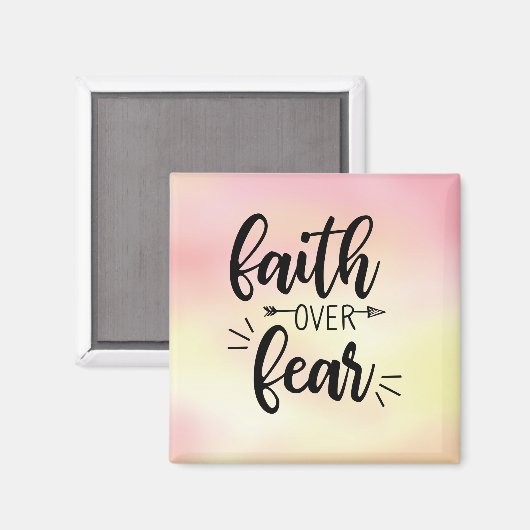 Faith Over Fear Magnet (Voorkant / Achterkant)