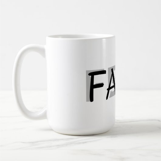 Faith Over Fear Mug Koffiemok (Links)