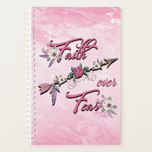 Faith Over Fear Planner (Voorkant)
